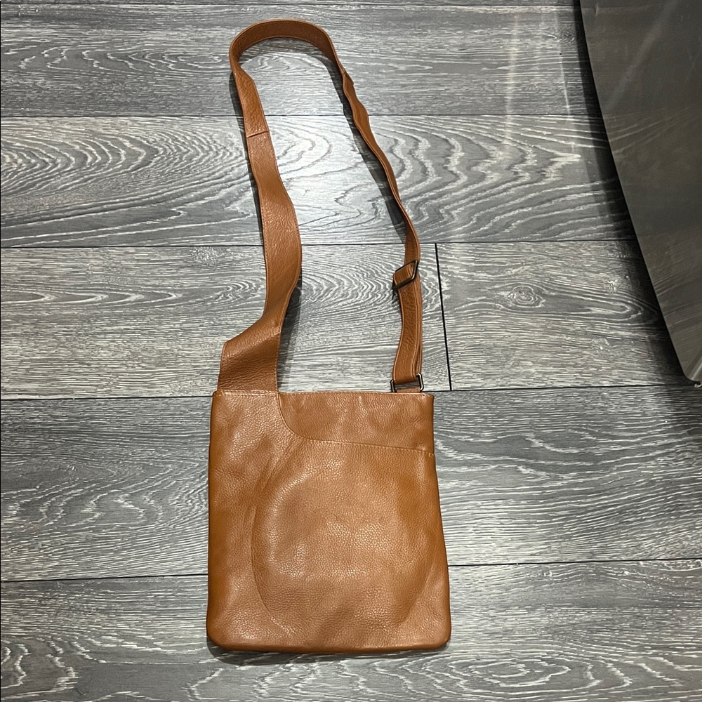 RADLEY LONDON Brown Leather Messenger Bag